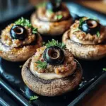 Stuffed Mushroom Eyeballs