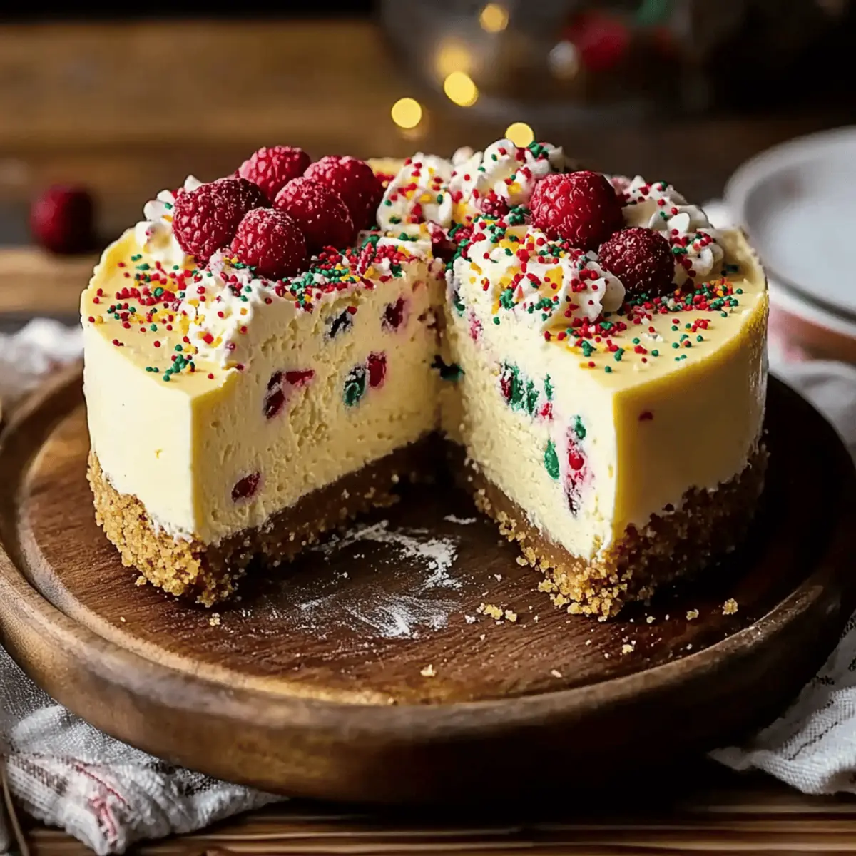 Indulge in Dreamy Sugar Cookie Cheesecake Bliss
