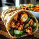 Sweet Chili Chicken Wraps