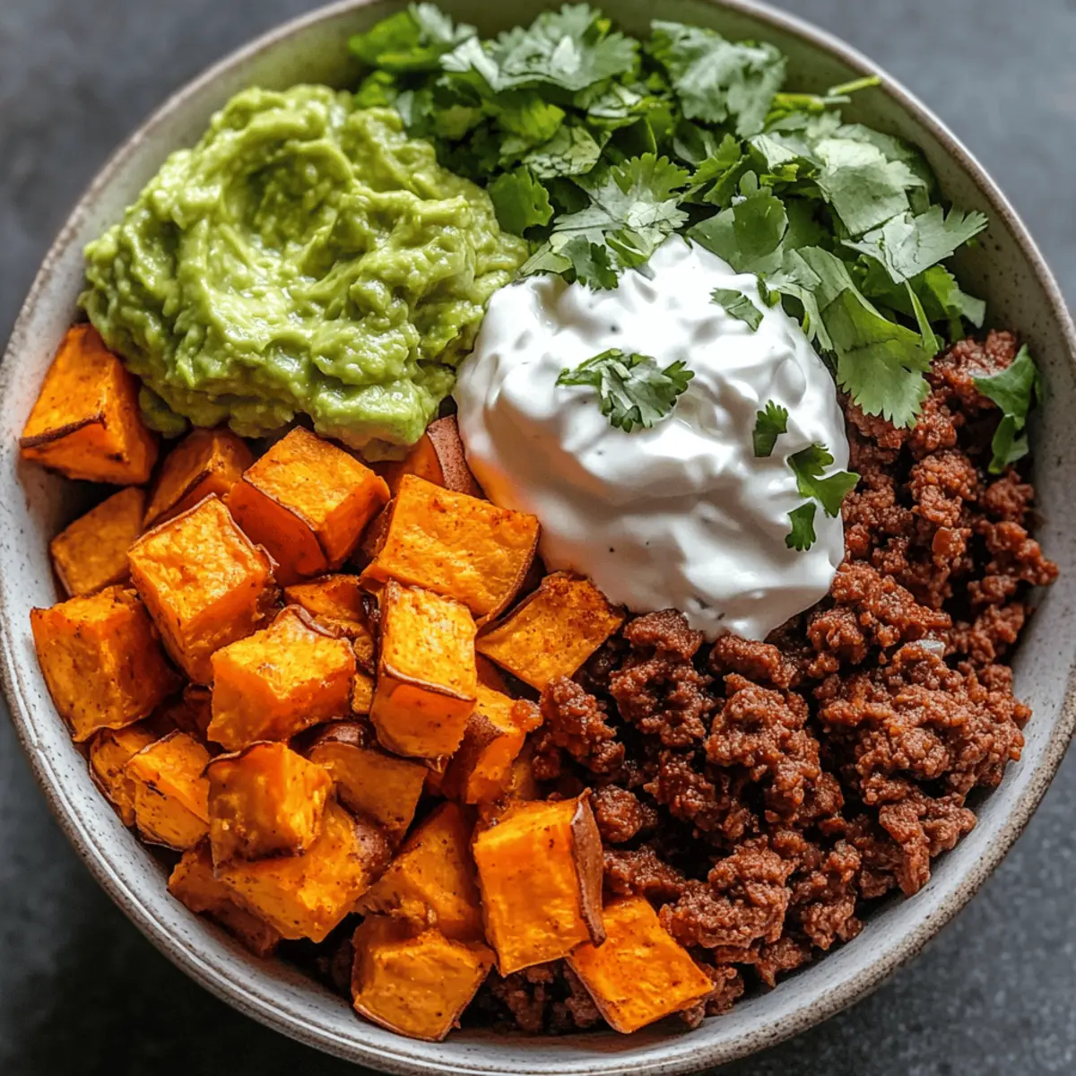 Delicious Sweet Potato Taco Bowl for a Cozy Night In