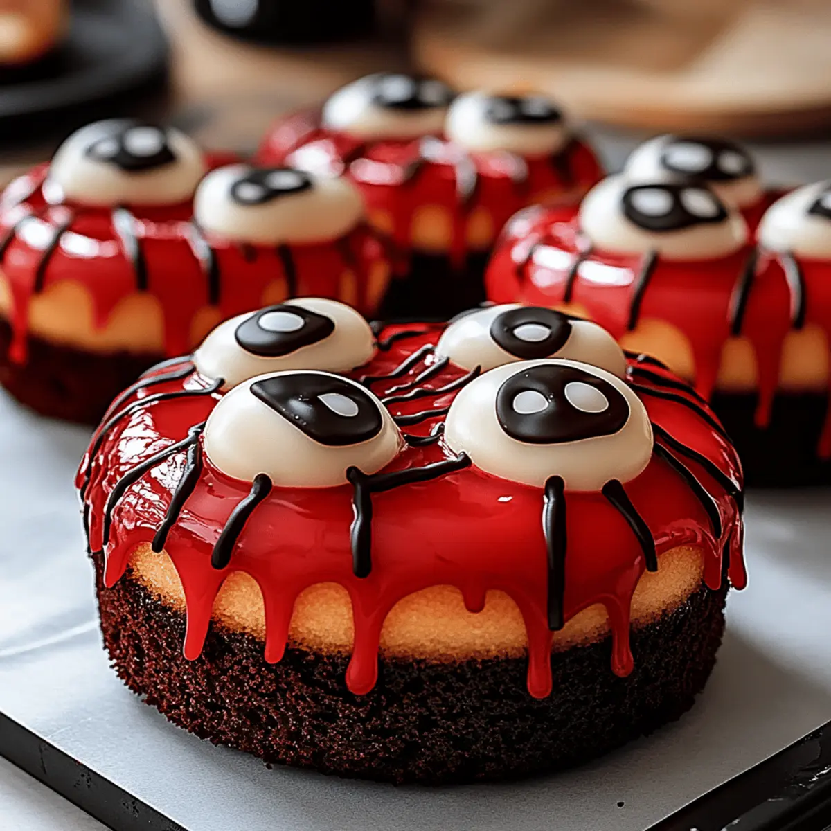 Delicious Vampire Donuts for a Spooky Sweet Treat
