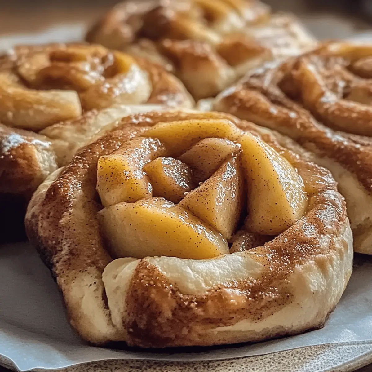 Irresistibly Soft Vegan Apple Cinnamon Buns to Savor