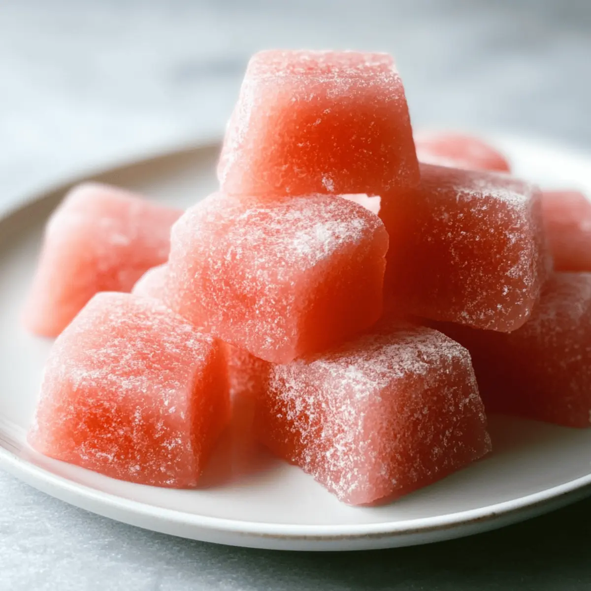 Delicious Watermelon Mochi: A Refreshing Allergy-Friendly Treat