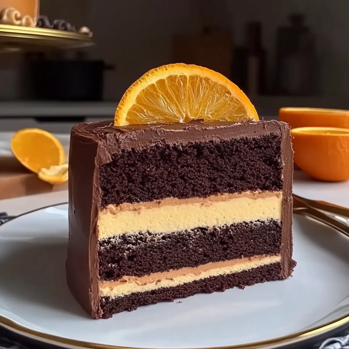 Chocolate & Orange Punchcake: A Citrus-Choco Delight