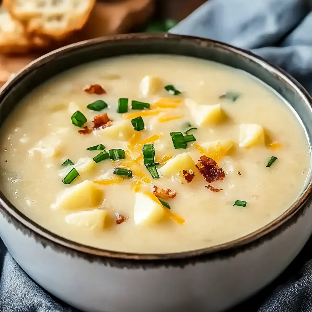 Creamy Hash Brown Potato Soup for Cozy Comfort Evenings
