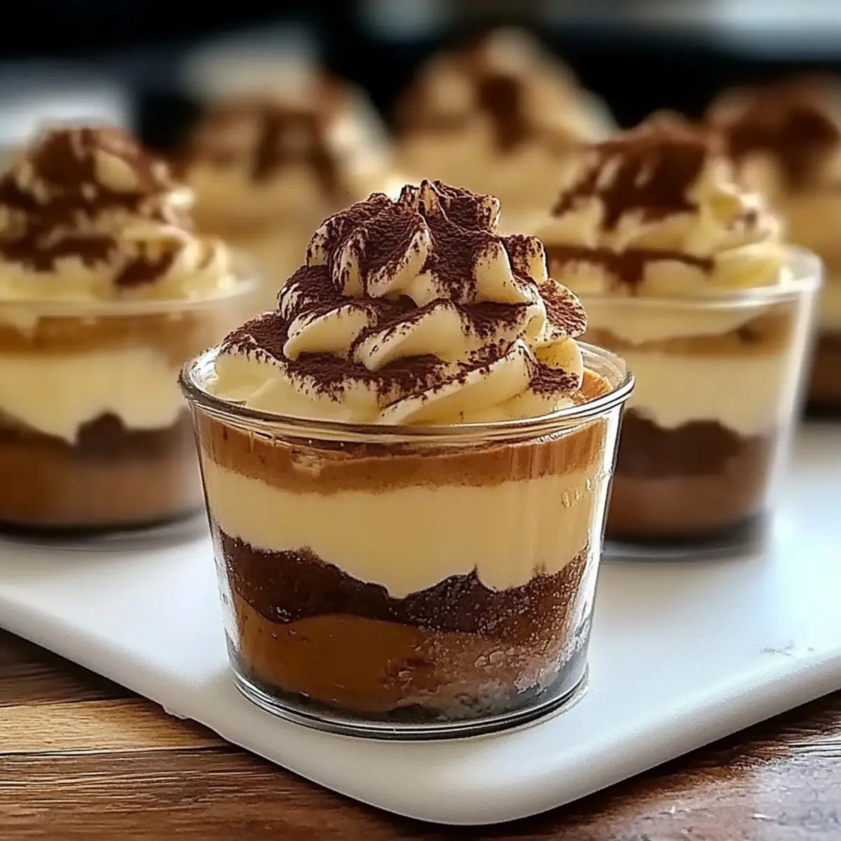 Irresistible Mini Tiramisu Cups for Sweet Celebrations