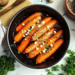 Honey Garlic Butter Roasted Carrots