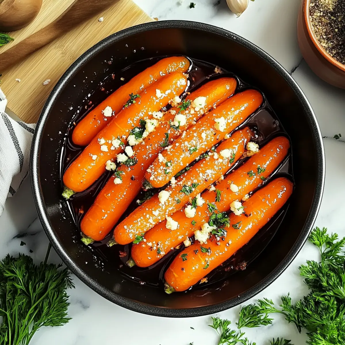 Honey Garlic Butter Roasted Carrots for a Sweet Twist