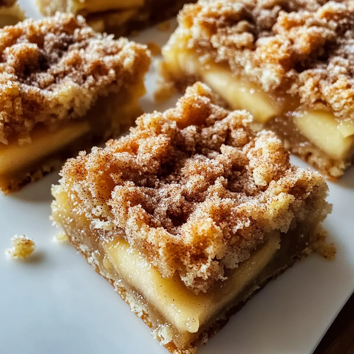 Irresistible Apple Crumb Bars for Cozy Fall Evenings
