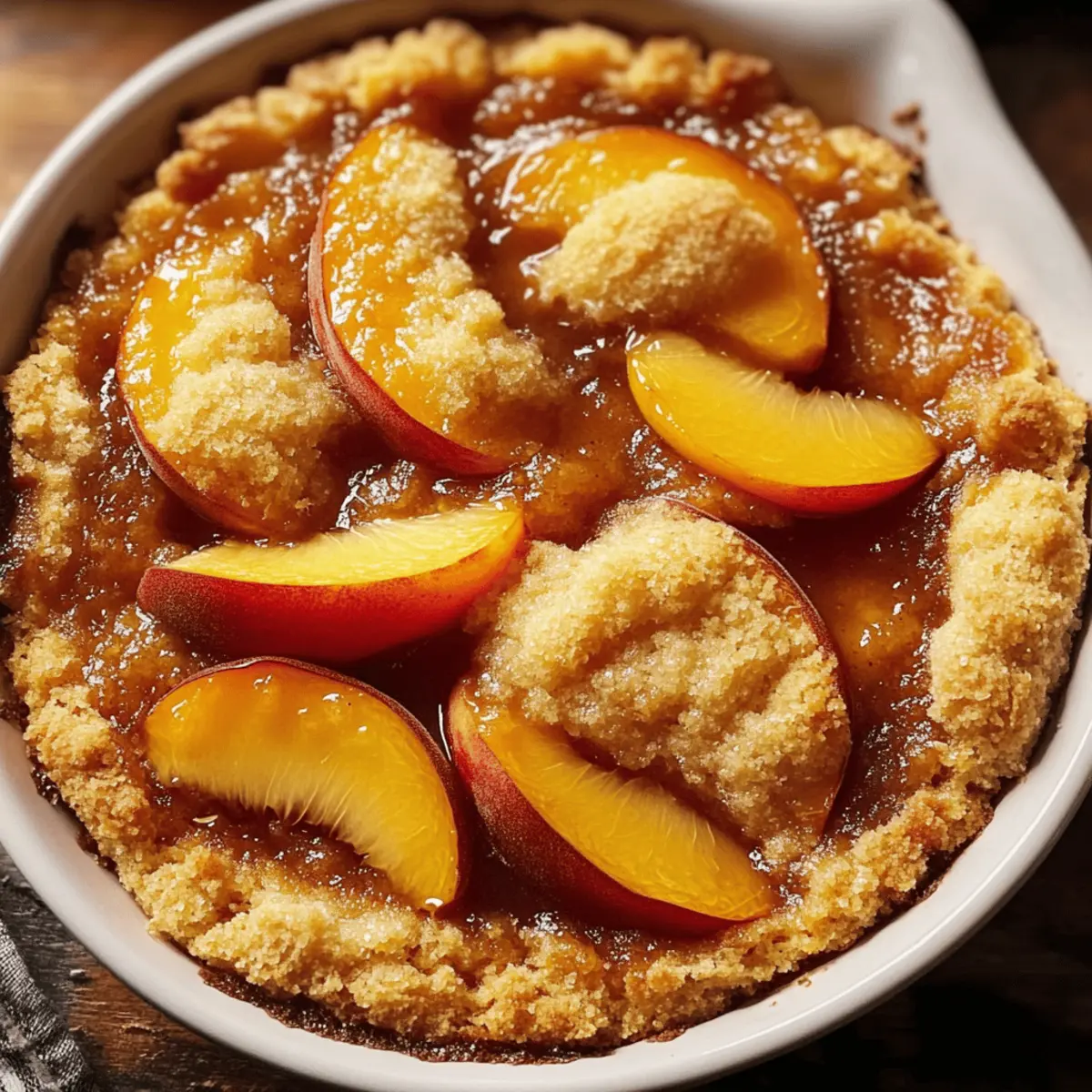 Delicious Brown Sugar Peach Cobbler for Sweet Summer Nights