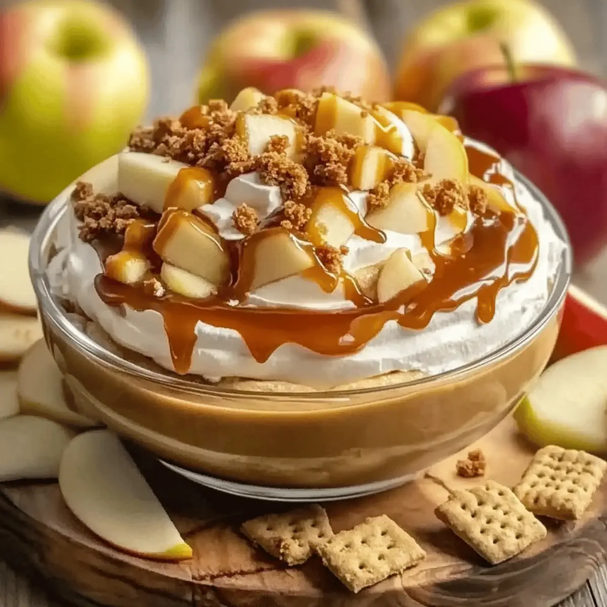 Creamy Caramel Apple Cheesecake Dip for Cozy Gatherings