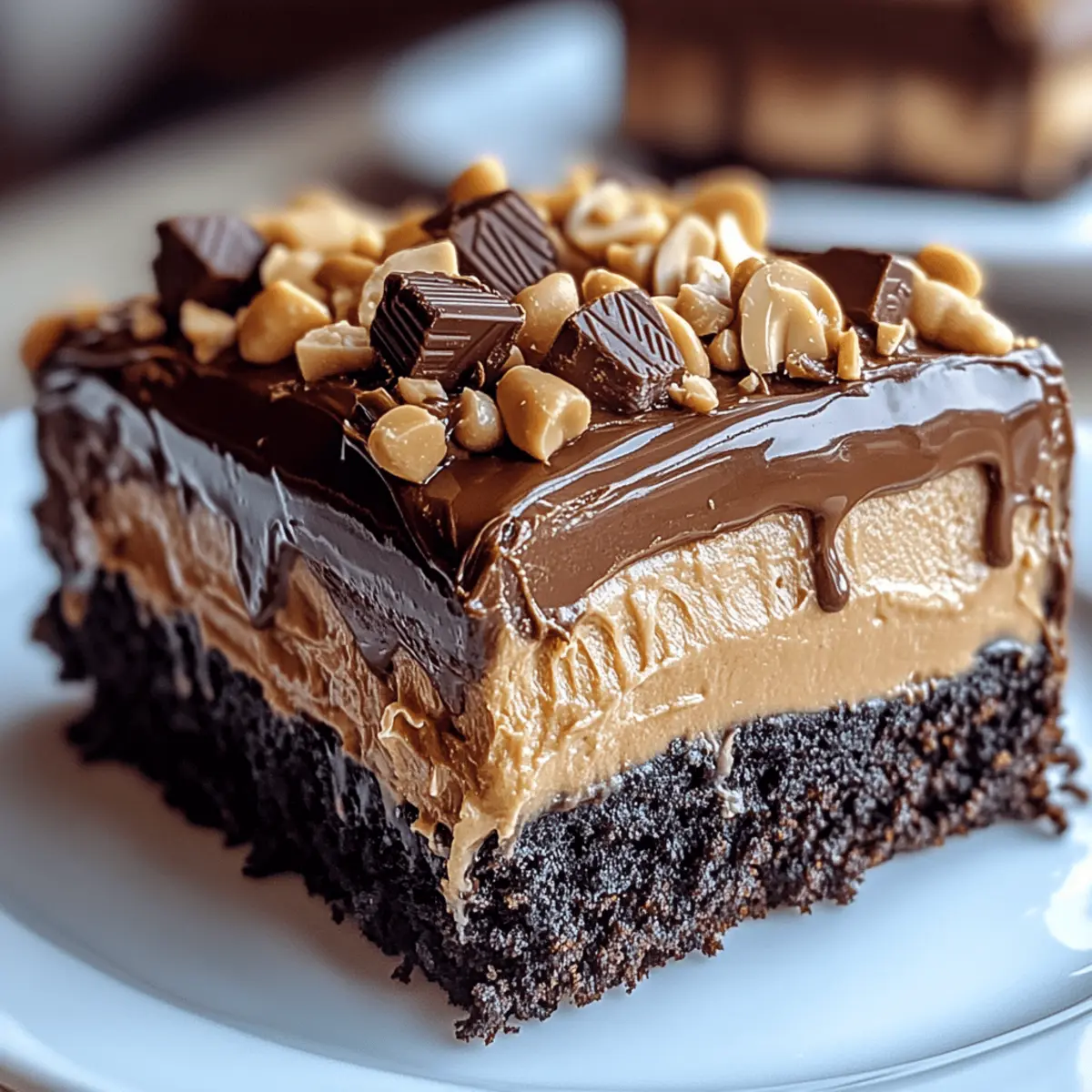 Decadent Chocolate Peanut Butter Poke Cake to Wow Your Guests