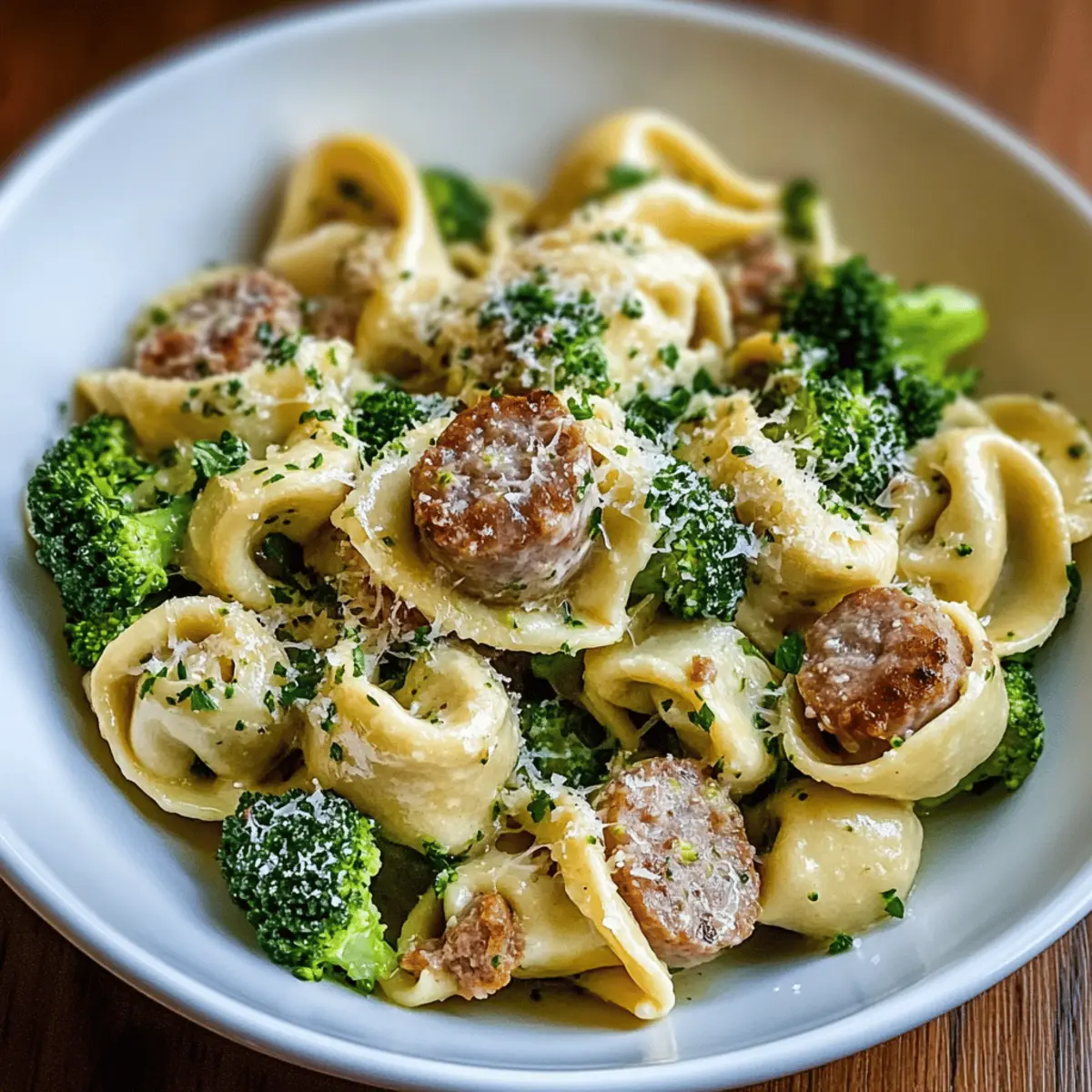 Creamy Garlic Parmesan Tortellini for Cozy Weeknight Dinners
