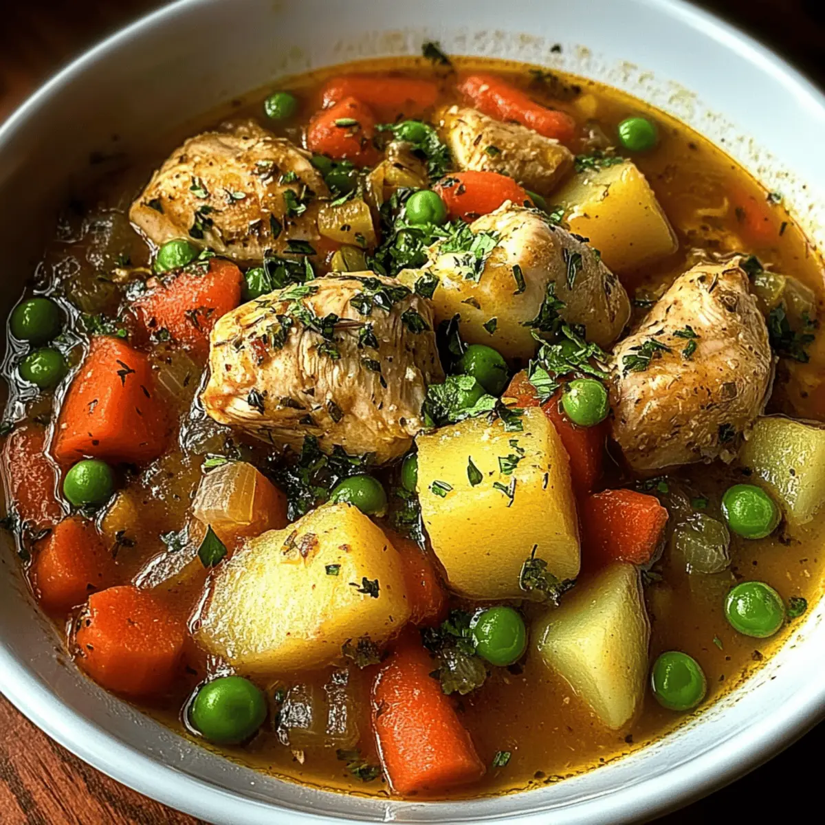 Hearty Chicken and Vegetable Stew for Cozy Weeknight Dinners