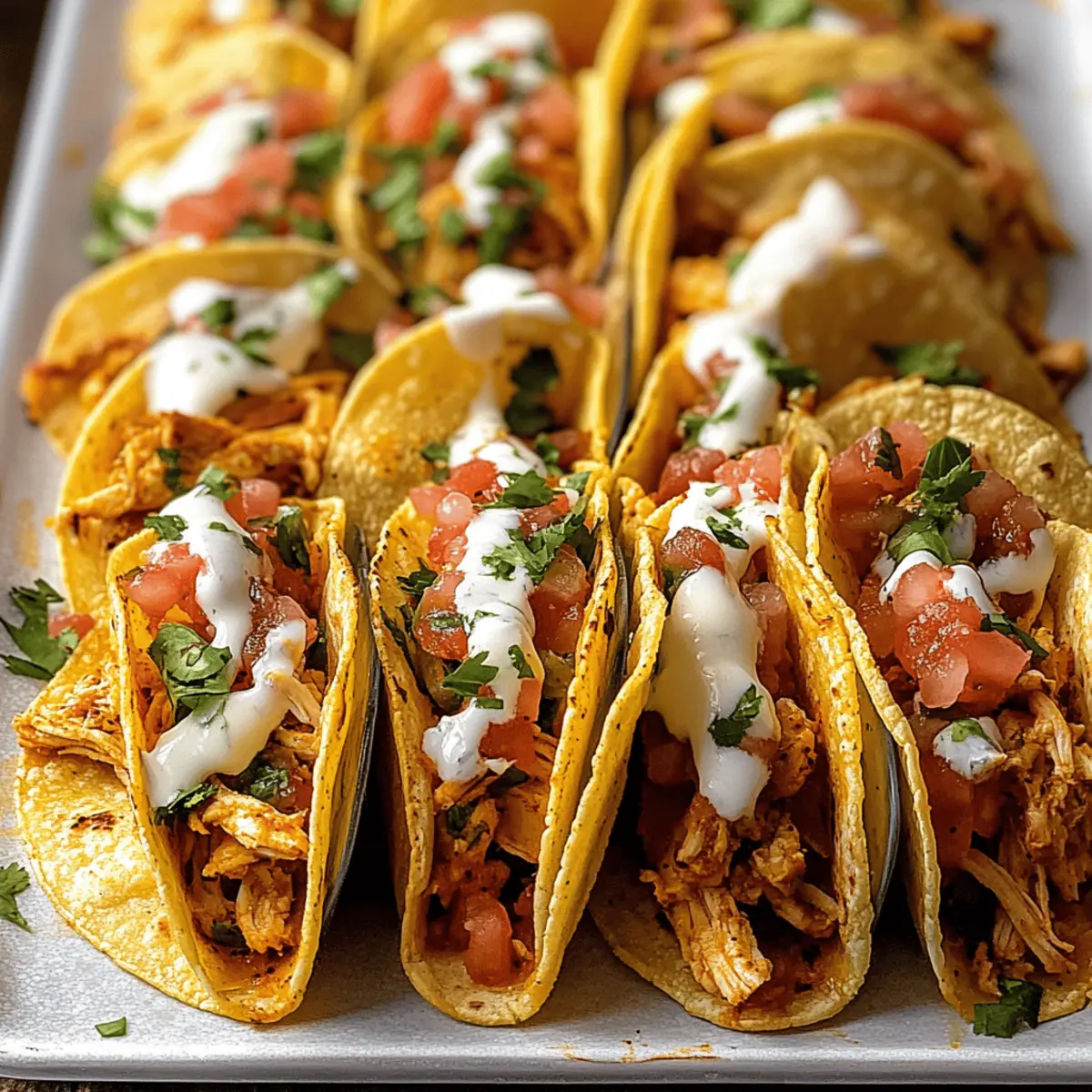 Mini Baked Chicken Tacos for Quick & Delicious Weeknight Fun