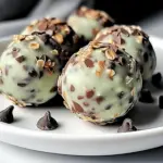 Mint Chocolate Chip Protein Balls