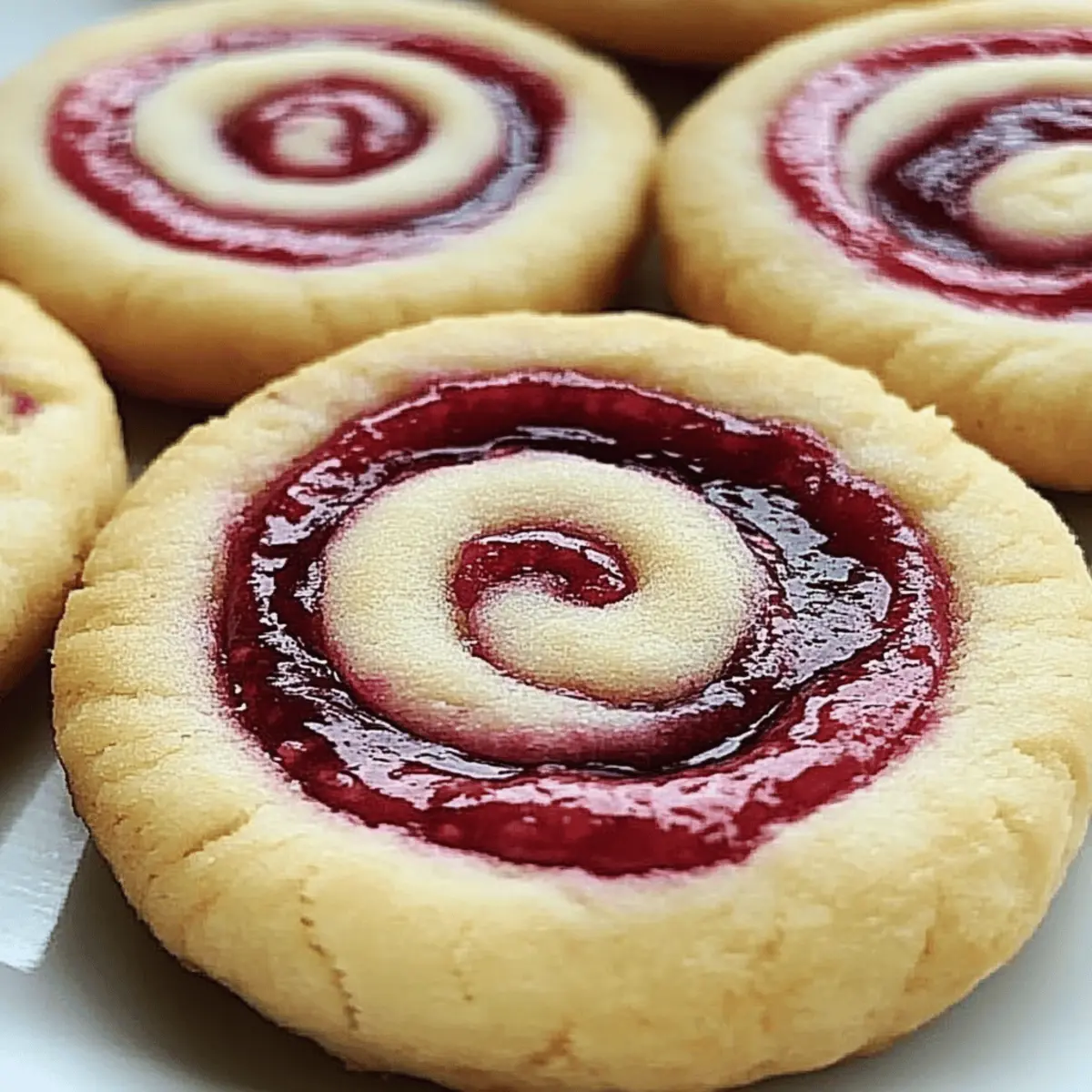 Irresistible Raspberry Swirl Shortbread Cookies to Savor