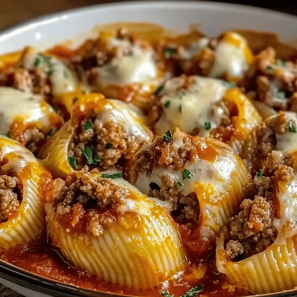 Irresistible Stuffed Shells with Meat for Cozy Family Nights