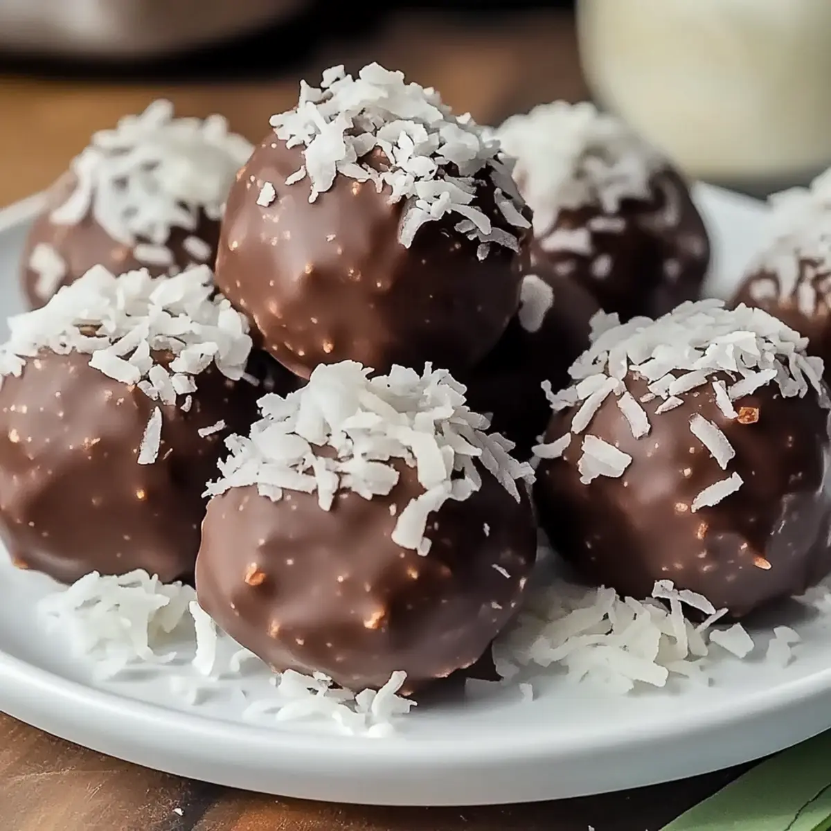 Deliciously Easy 3 Ingredient Coconut Truffles You'll Love