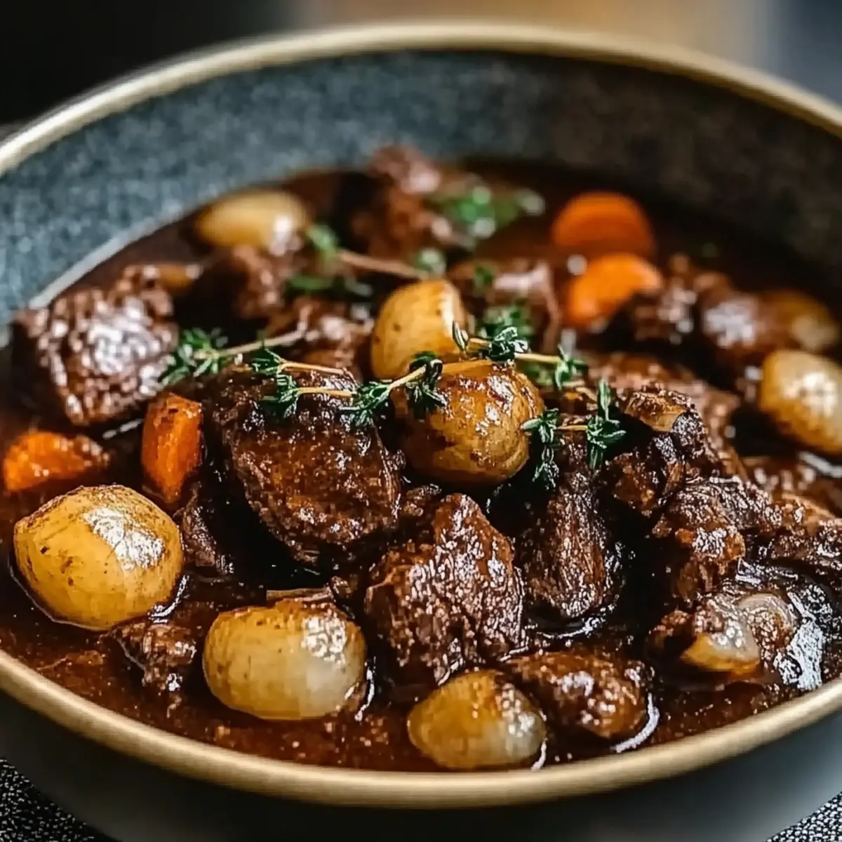 Slow-Cooked Beef Bourguignon: A Cozy Ultimate Recipe