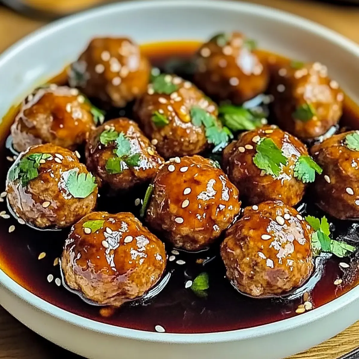 Irresistibly Sweet and Spicy Asian Turkey Meatballs Recipe
