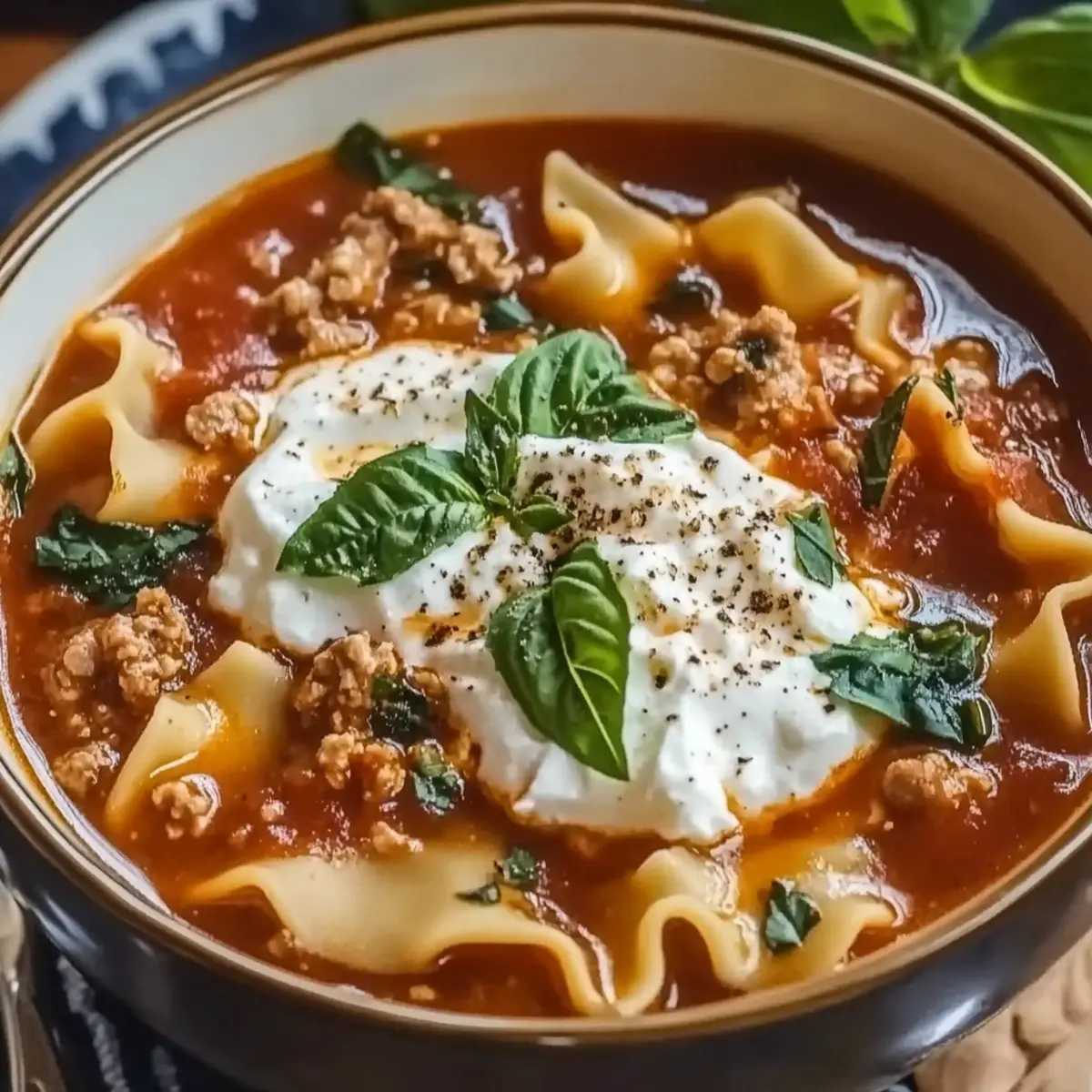 Classic Lasagna Soup