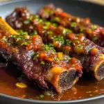 Beef Ribs with Tomato Sauce and Chipotle