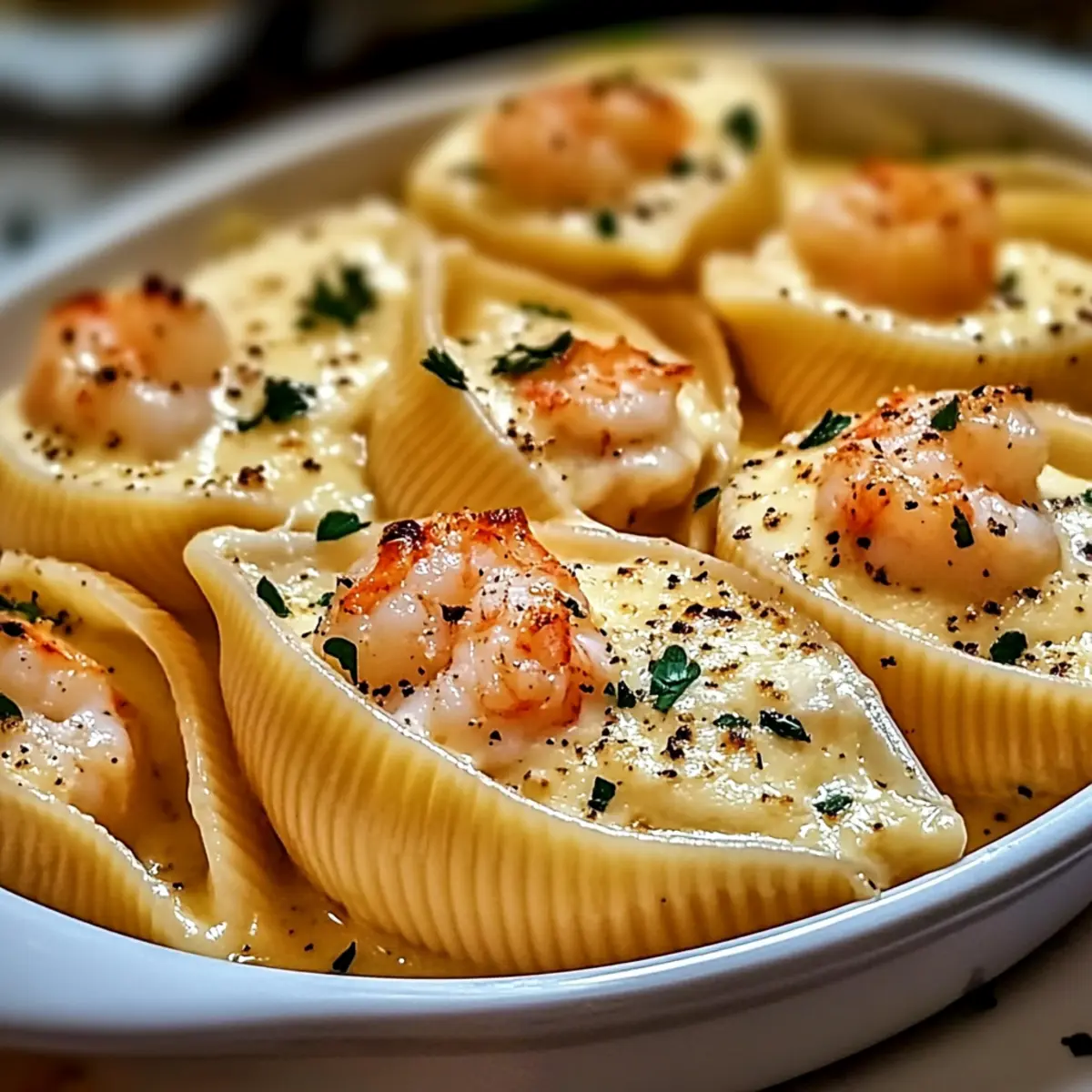 Seafood Stuffed Shells: Comforting Elegance on Your Plate