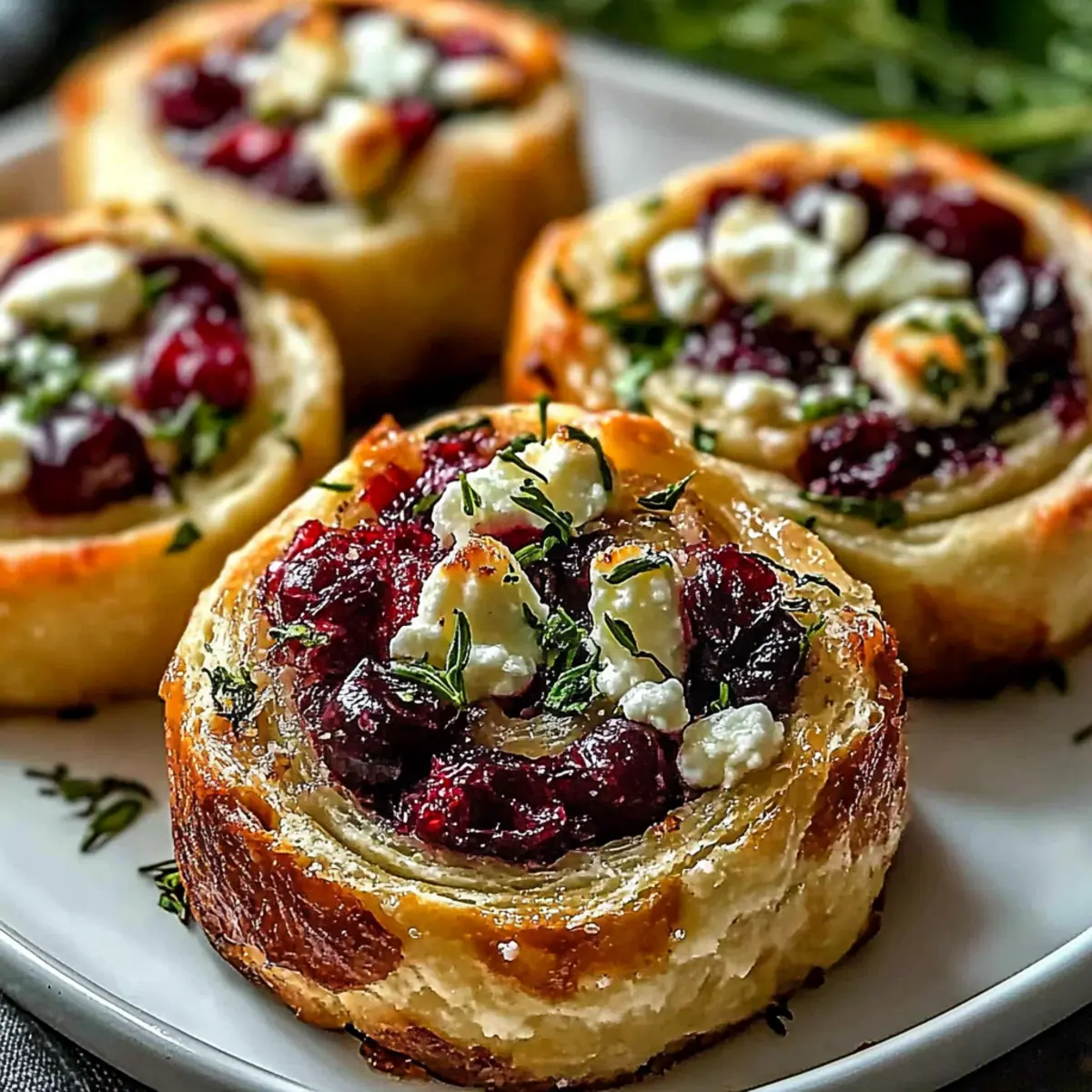 Delicious Cranberry Cream Cheese Pinwheels for Your Next Party