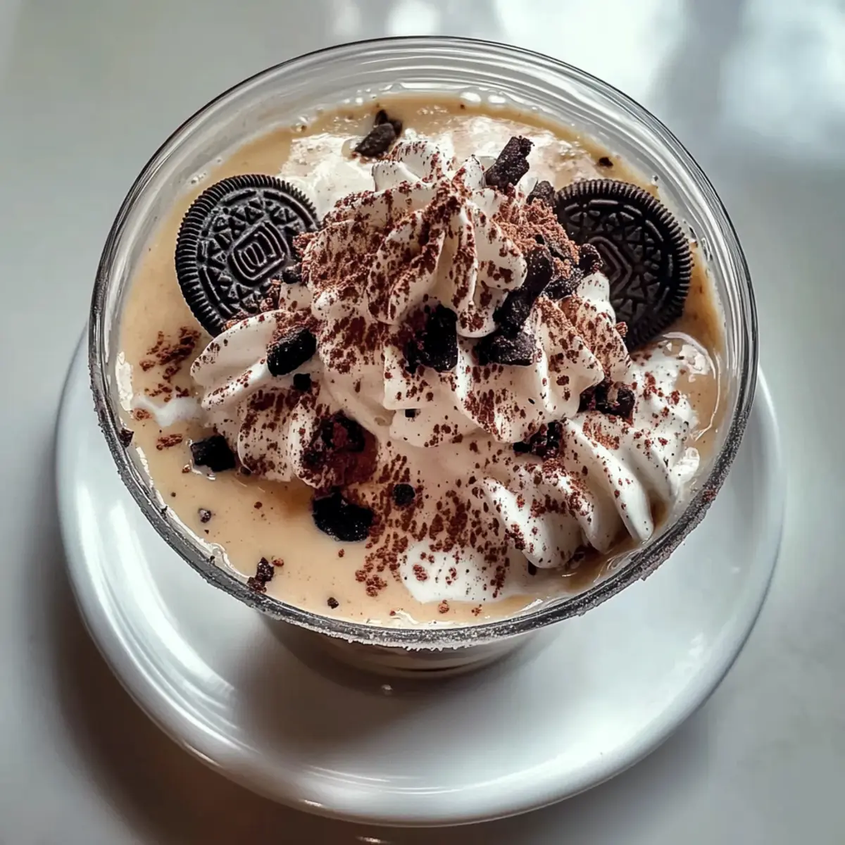 Indulge in a Dirty Snowman Baileys Ice Cream Cocktail Bliss