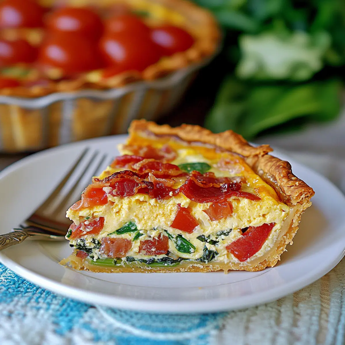 Savory BLT Quiche: A Comforting Twist for Breakfast Bliss