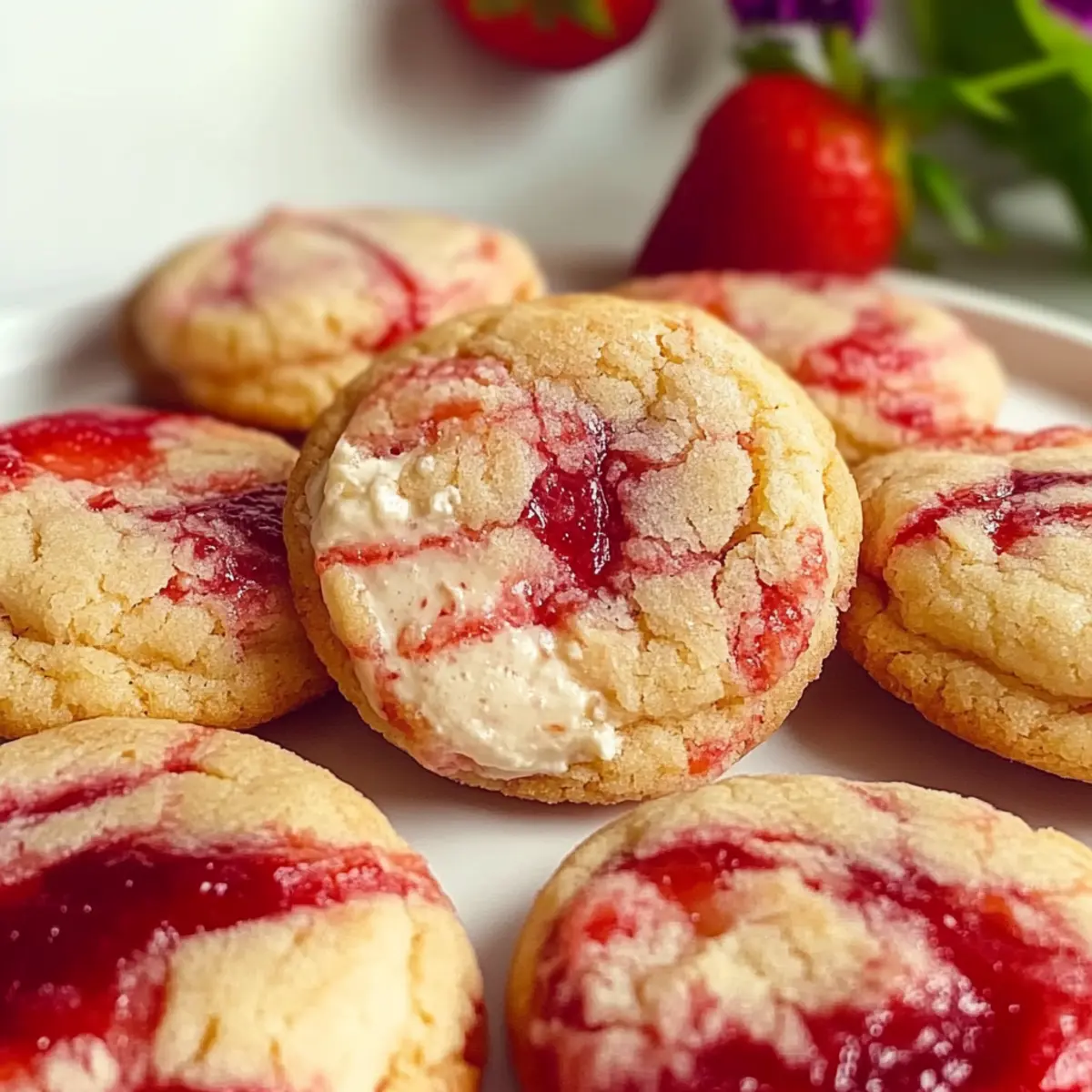 Strawberry Cheesecake Cookies to Sweeten Your Day