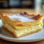 Vanilla Custard Puff Pastry Cake