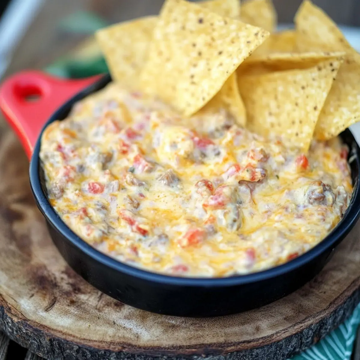 Sausage & Pimento Cheese Dip: A Creamy Crowd-Pleaser!