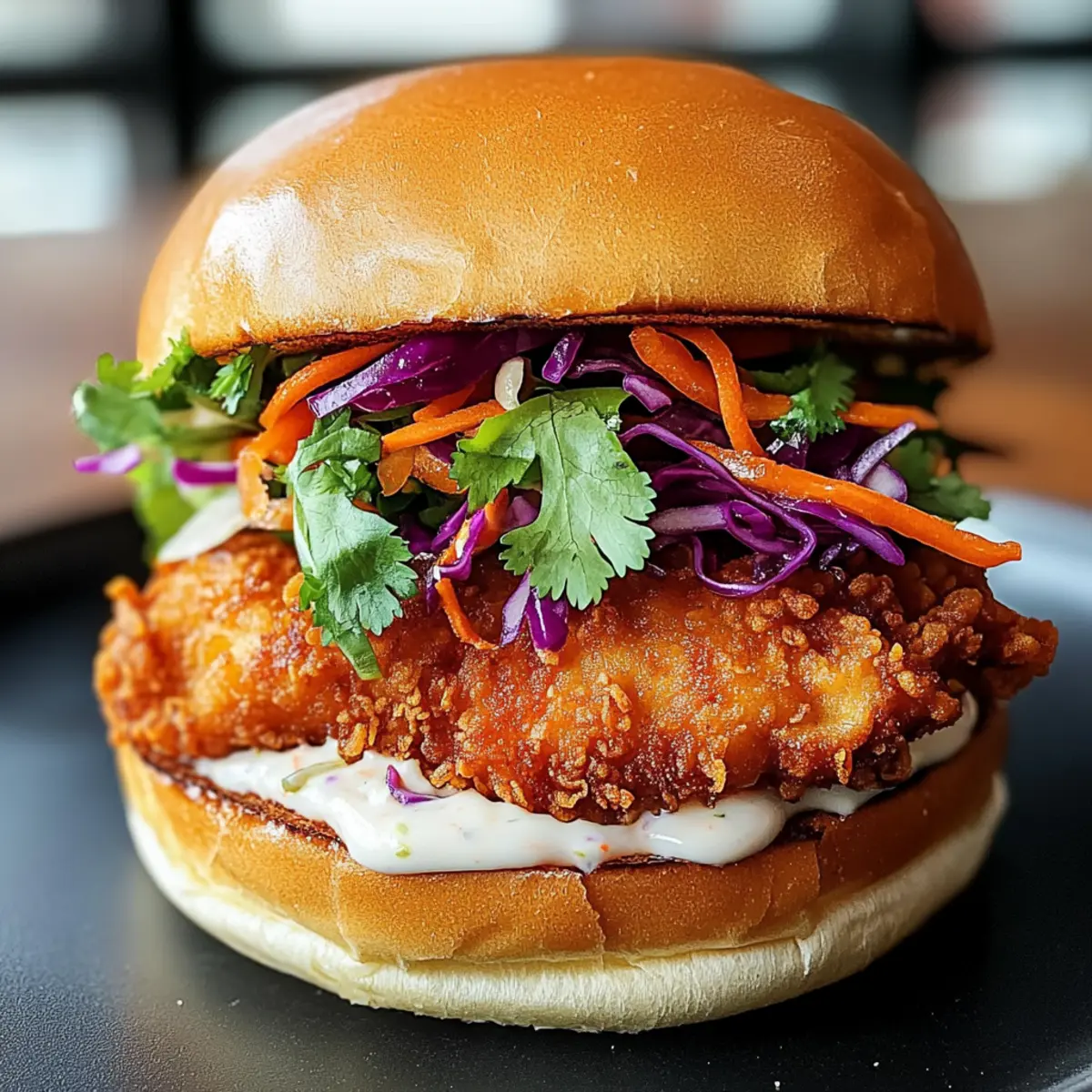 Crispy Thai Fried Chicken Sandwich That Will Wow Your Tastebuds