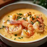 Crab and Shrimp Seafood Bisque: