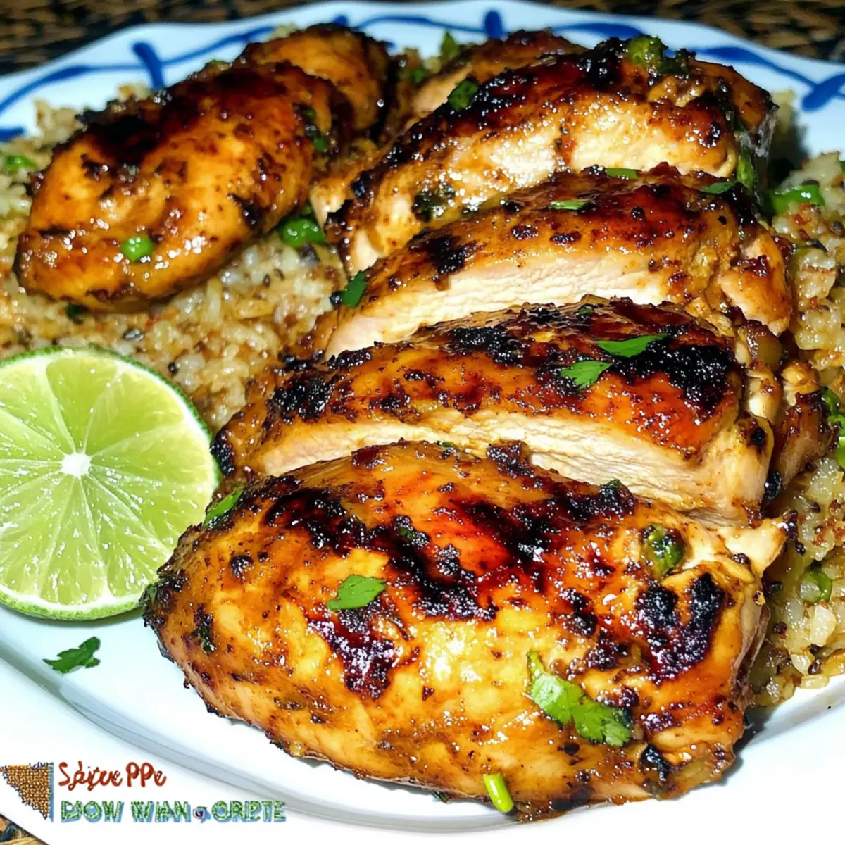 Irresistible Caribbean Chicken with a Spicy Honey Rum Glaze