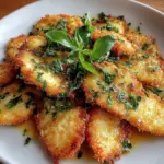 Savory Crispy Fried False with Zesty Herb Infusion