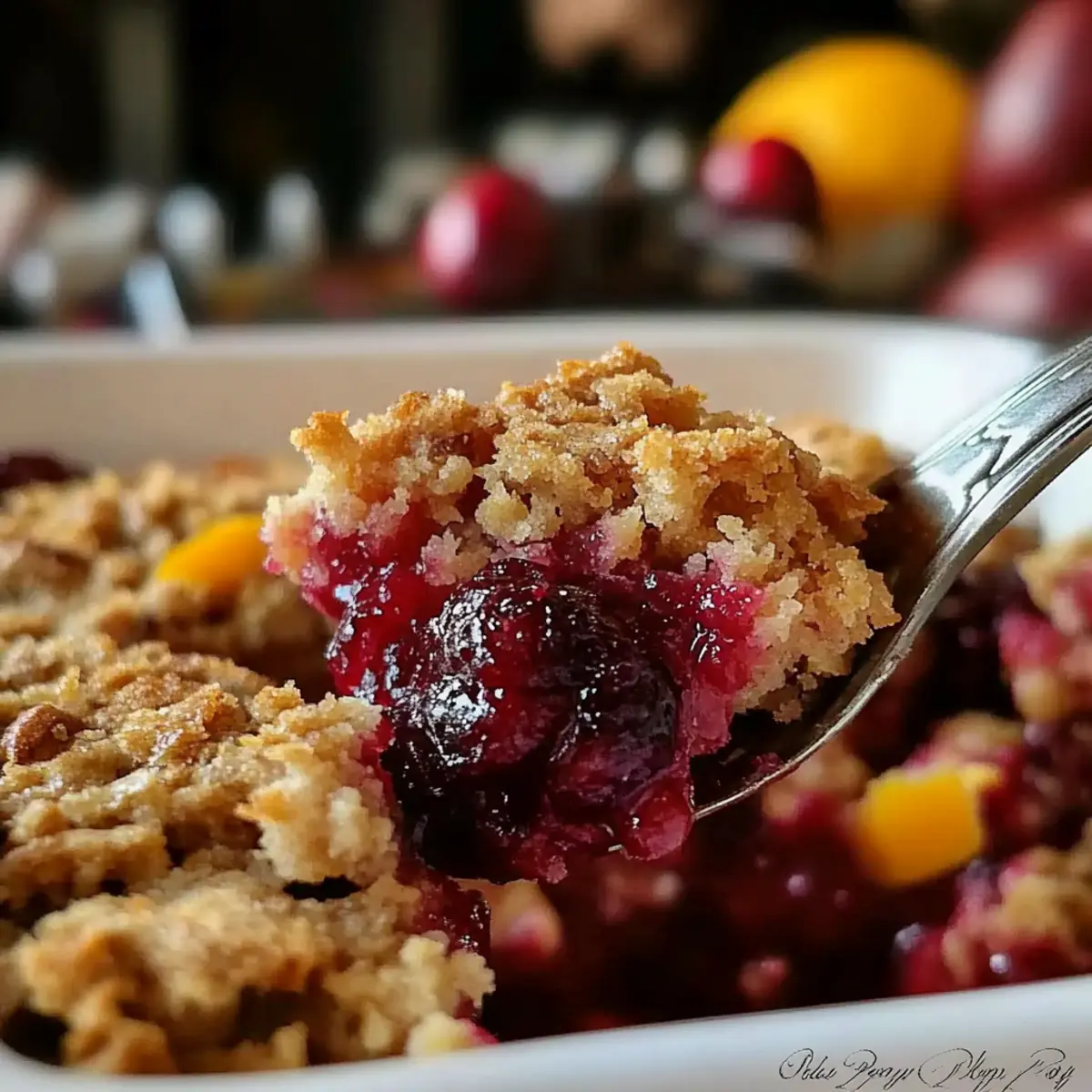 Delicious Cranberry Orange Pecan Crisp for Cozy Nights