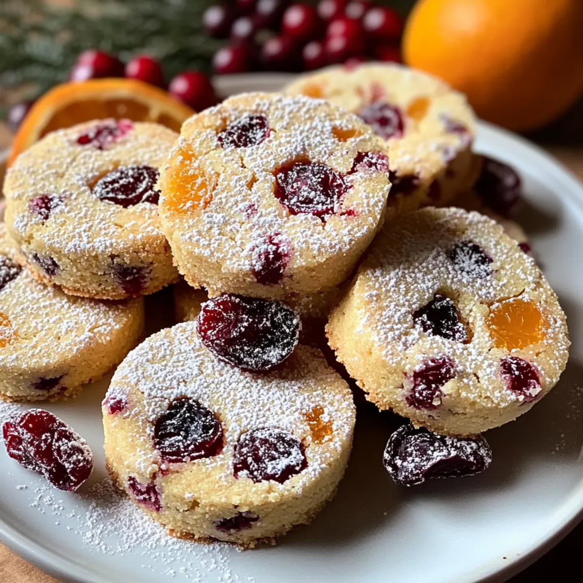 Cozy Cranberry Orange Shortbread for Heartwarming Holidays