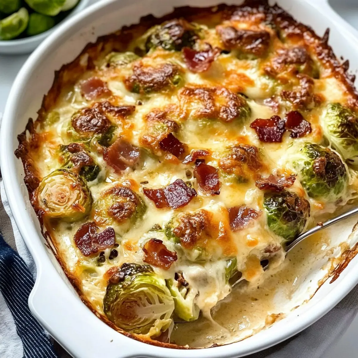 Cheesy Brussels Sprouts Casserole: Comfort Food Reimagined