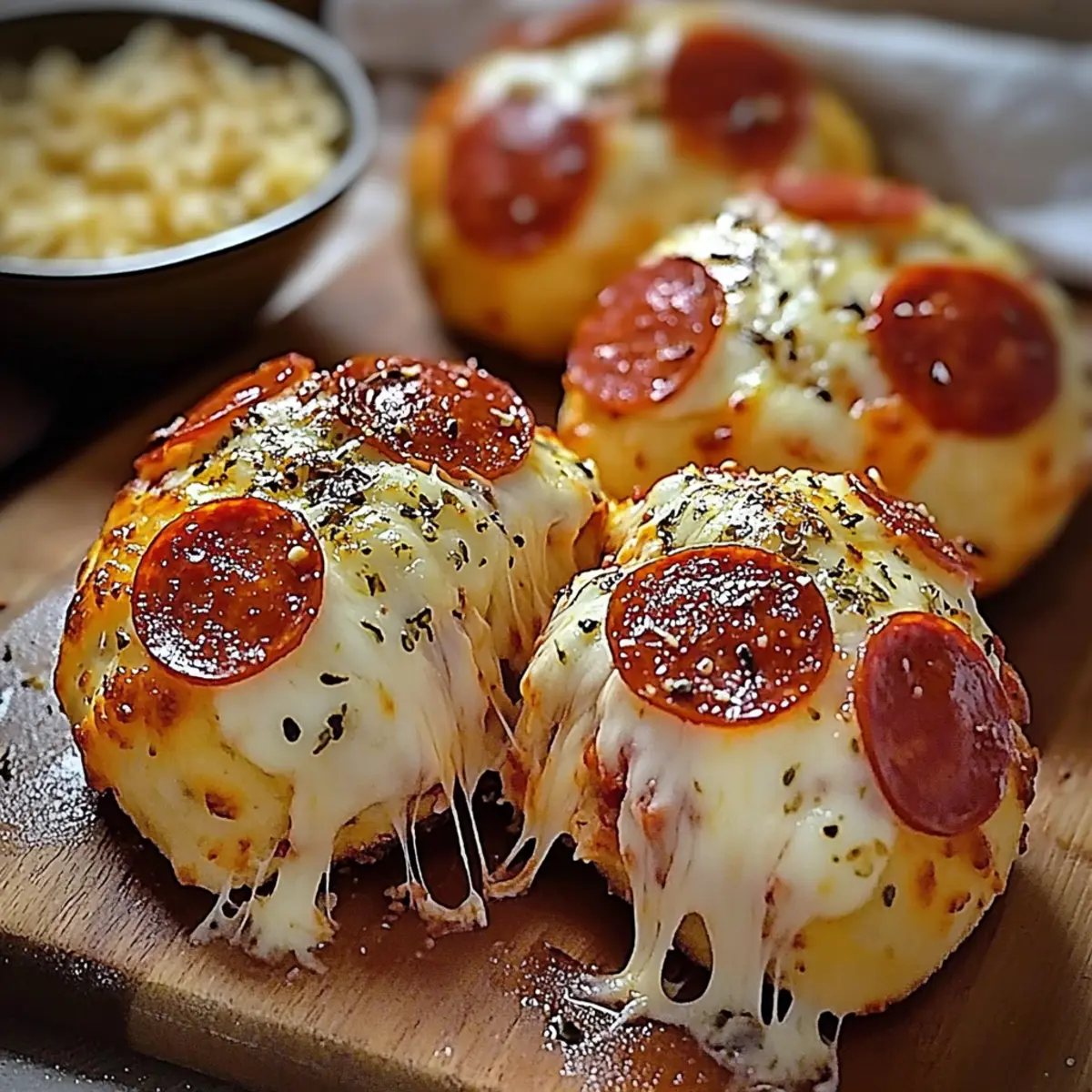 Delicious Pepperoni Pizza Bombs for Quick Comfort Food Delight