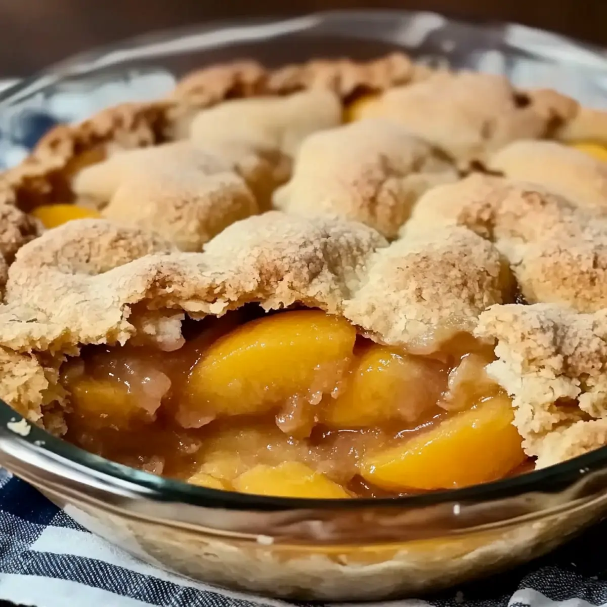 Fresh Southern Peach Cobbler That’ll Steal Your Heart