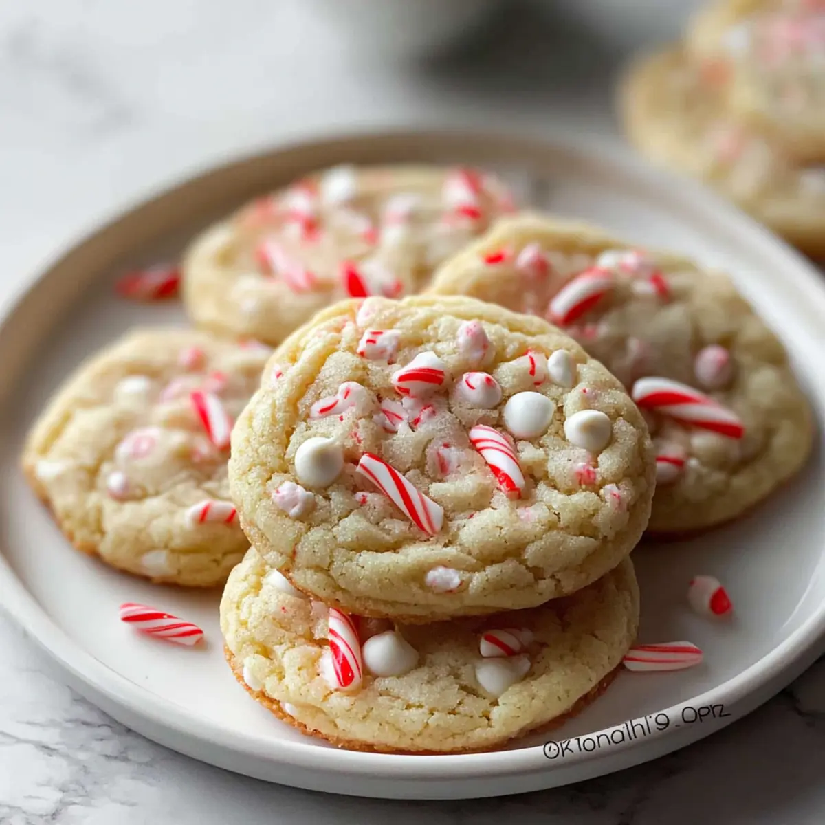Soft and Chewy White Chocolate Peppermint Cookies to Love