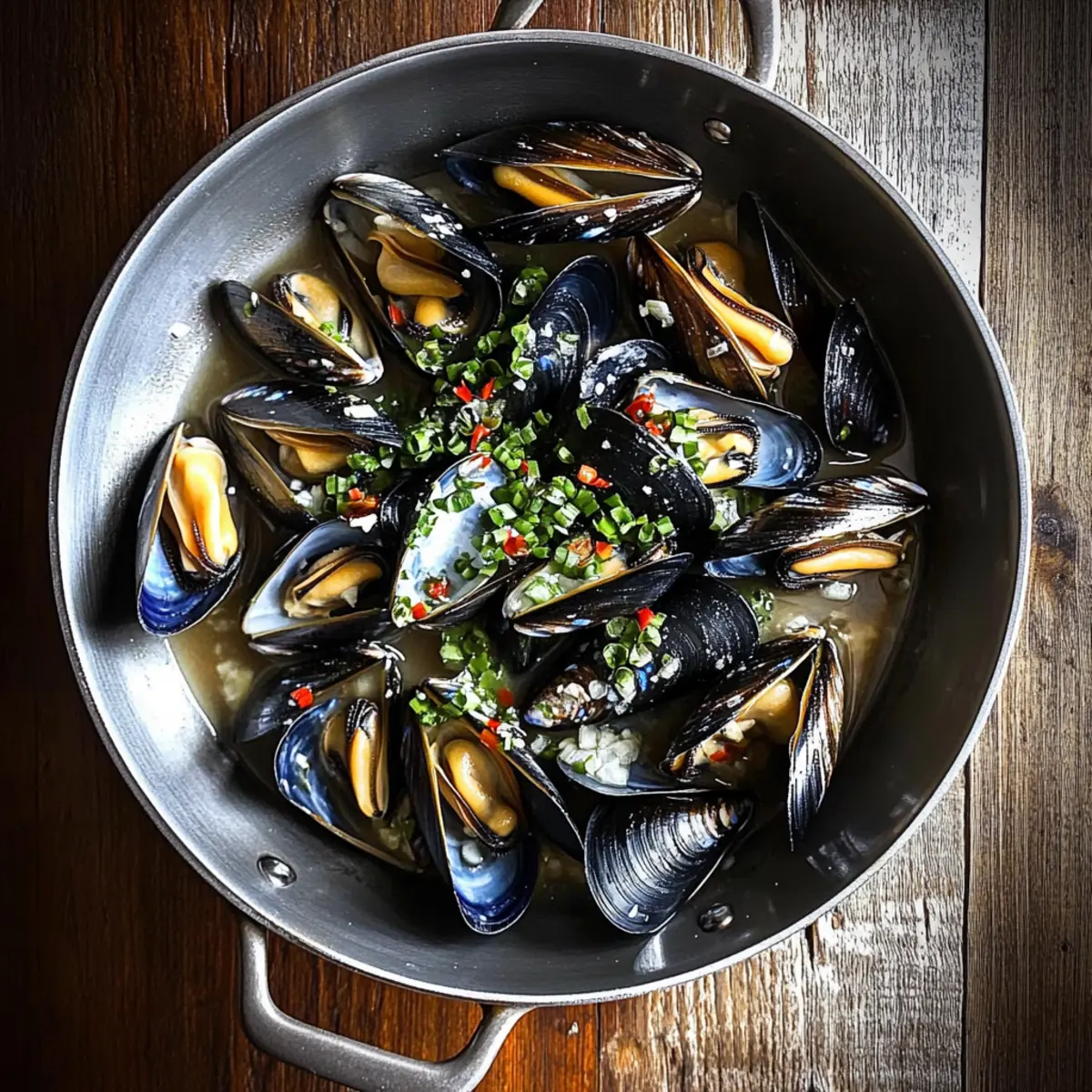 Mussels in Garlic Miso Broth: A Cozy Culinary Escape