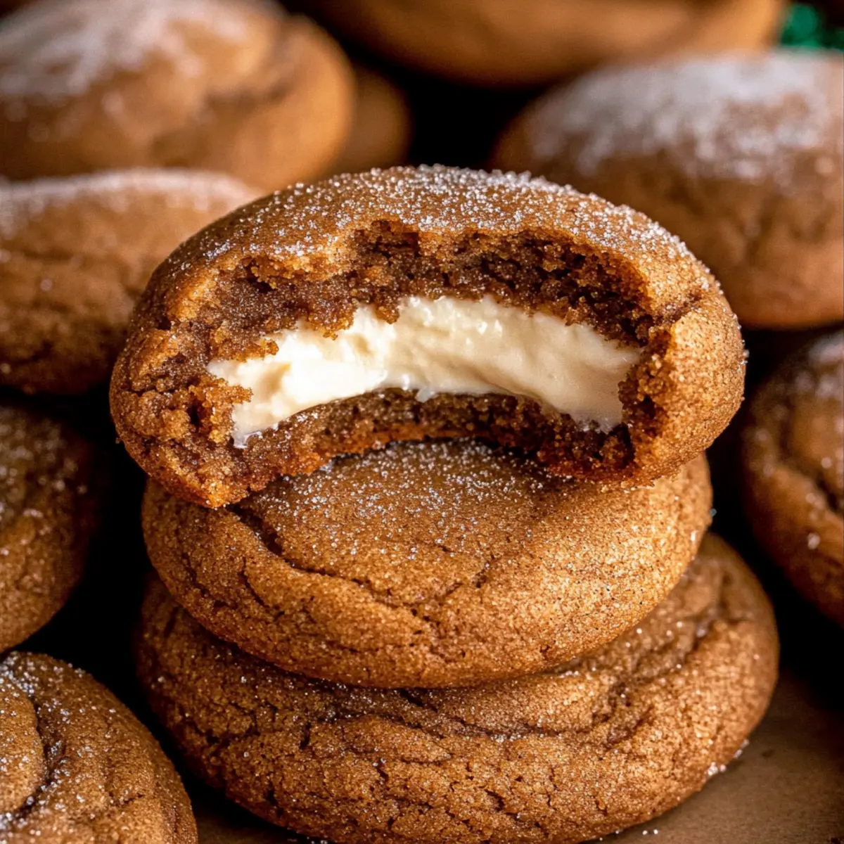 Gingerbread Cheesecake Cookies: A Festive Holiday Delight