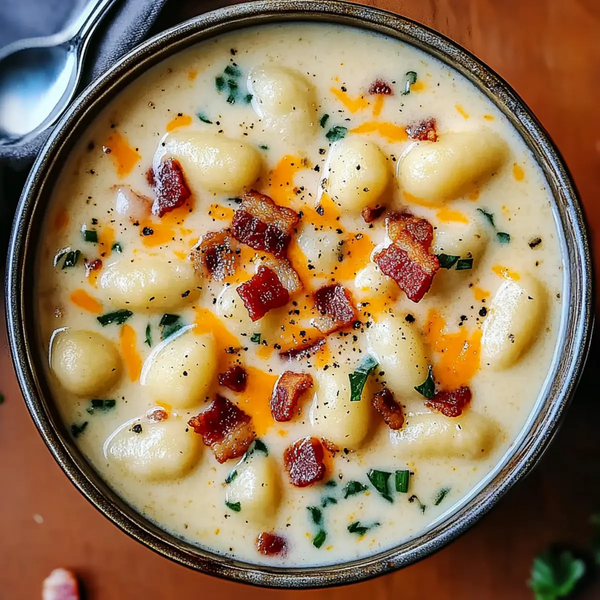 Creamy Bacon Cheddar Gnocchi Soup: Your Ultimate Cozy Comfort
