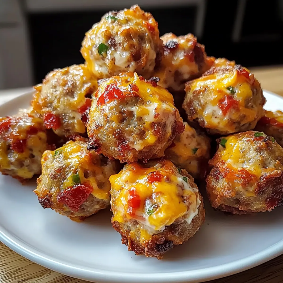 Savory Rotel Cream Cheese Sausage Balls for Any Party
