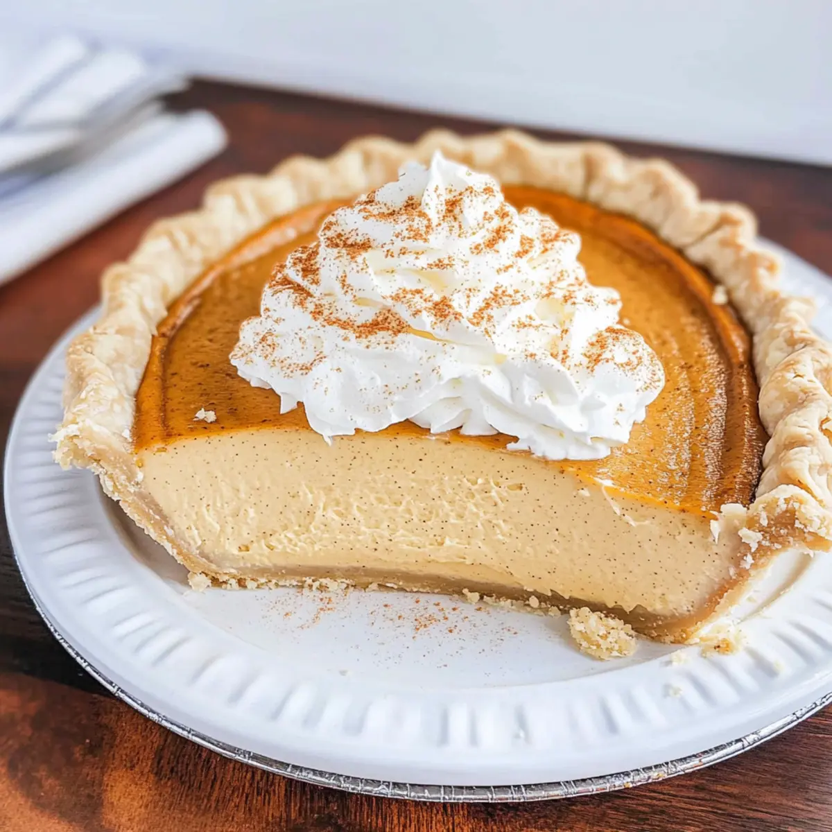 Creamy Pumpkin Cream Pie That's Perfect for Fall Gatherings