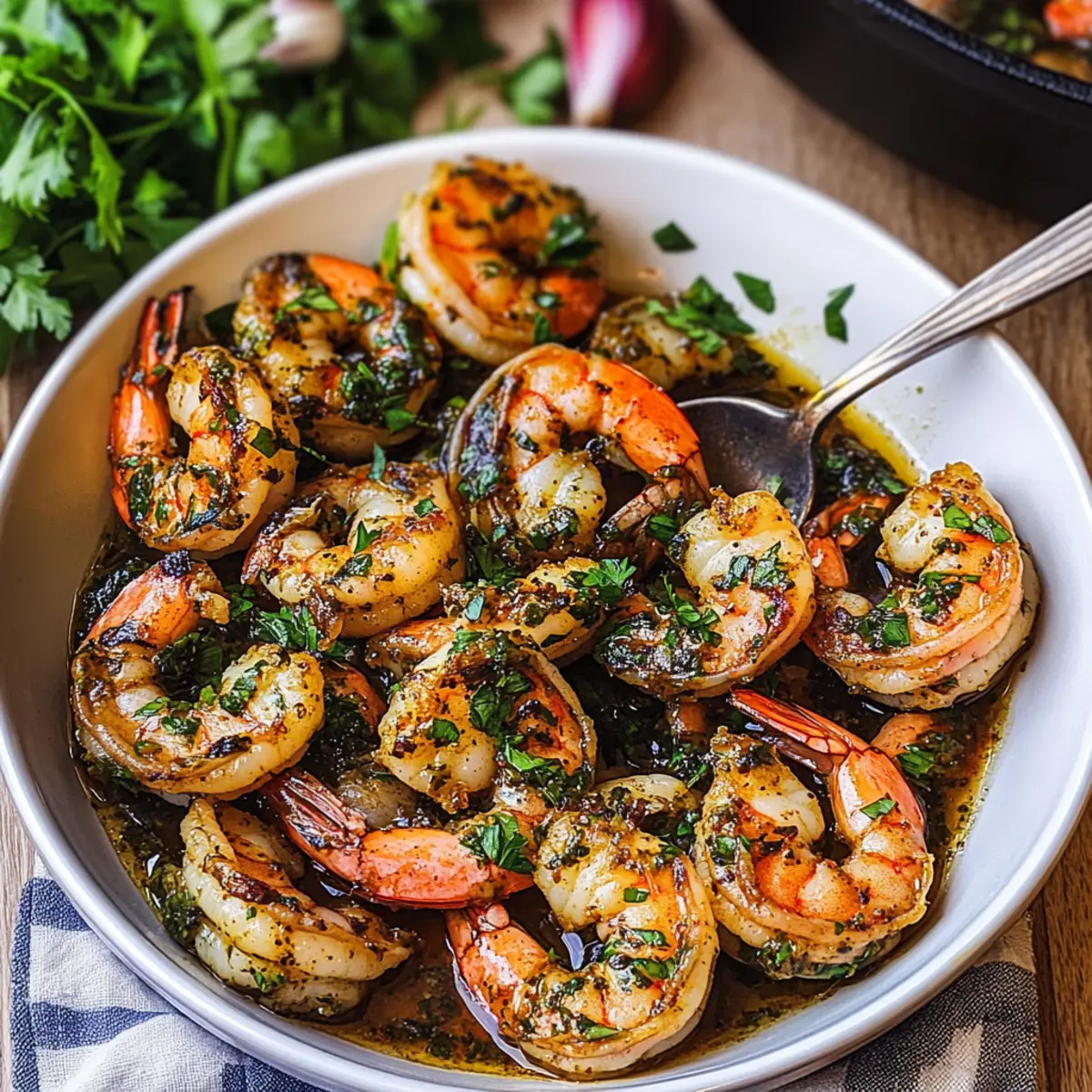 Pan Seared Chimichurri Shrimp for a Flavorful Weeknight Feast